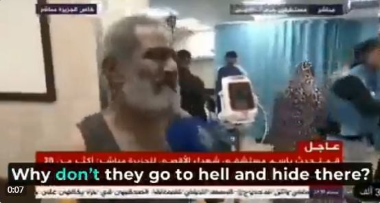 【速報】アルジャジーラ「ハマスは民間人の中に隠れてやがる。なぜだ？」 ガザ市民の本音を放送ｗｗｗ